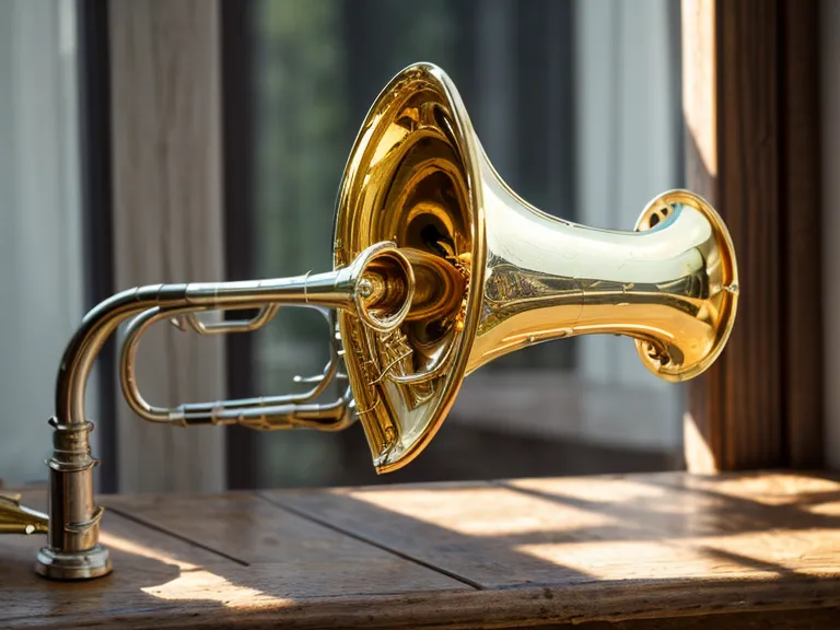 Trompetenmundstück und Ventilöl neben einem Übungstagebuch – Musik im Alter und Gehörbildung für Trompete Anfänger